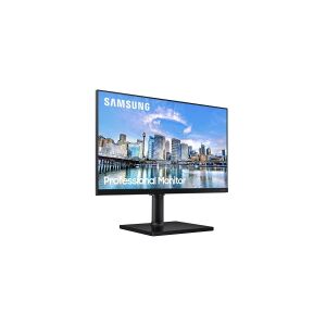 Samsung F24T450FQR - T45F Series - LED-skærm - 24 - 1920 x 1080 Full HD (1080p) @ 75 Hz - IPS - 250 cd/m² - 1000:1 - 5 ms - 2xHDMI, DisplayPort - So