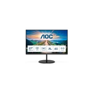 AOC V4 Q27V4EA, 68,6 cm (27), 2560 x 1440 pixel, 2K Ultra HD, LED, 4 ms, Sort