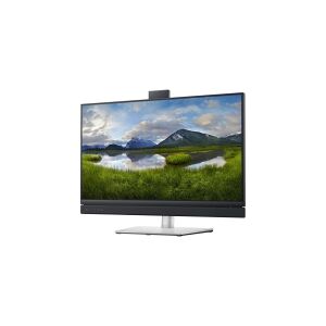 Dell 27 Video Conferencing Monitor C2722DE - LED-skærm - 27 - 2560 x 1440 WQHD @ 60 Hz - IPS - 350 cd/m² - 1000:1 - 6 ms - HDMI, DisplayPort, USB-C - højtalere - med 3 års Advanced Exchange Basic Warranty - for Latitude 5320, 5520  Precision 7560  XPS 15 