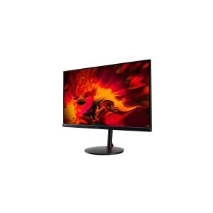 Acer Nitro XV282K KVbmiipruzx - XV2 Series - LCD-skærm - 28 - 3840 x 2160 4K UHD (2160p) @ 144 Hz - IPS - 400 cd/m² - DisplayHDR 400 - 0.5 ms - 2xHDMI, DisplayPort, USB-C - højtalere - sort