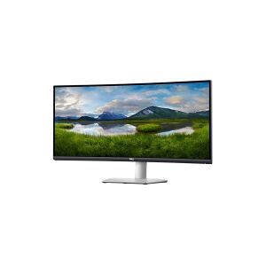 Dell S3422DW - LED-skærm - kurvet - 34 - 3440 x 1440 WQHD @ 100 Hz - VA - 300 cd/m² - 3000:1 - 4 ms - 2xHDMI, DisplayPort - højtalere - med 3 års Advanced Exchange Basic Warranty (CA, US - 1 års Advanced Exchange Service)