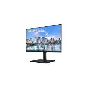 Samsung F24T450FZU - T45F Series - LED-skærm - 24 - 1920 x 1080 Full HD (1080p) @ 75 Hz - IPS - 250 cd/m² - 1000:1 - 5 ms - 2xHDMI, DisplayPort - højtalere - sort