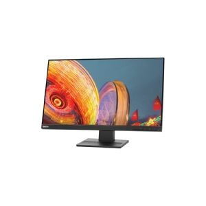 Lenovo ThinkVision E24q-20 - LED-skærm - 24 (23.8 til at se) - 2560 x 1440 QHD @ 75 Hz - IPS - 300 cd/m² - 1000:1 - 4 ms - HDMI, DisplayPort - højtalere - ravnsort