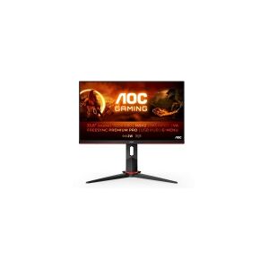 AOC 24G2SPU/BK, 60,5 cm (23.8), 1920 x 1080 pixel, Fuld HD, 1 ms, Sort, Rød