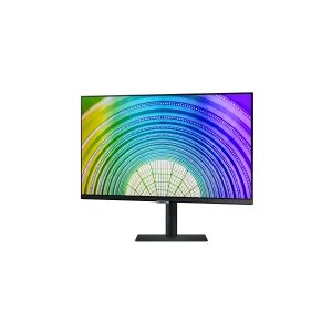 Samsung S27A600UUU - S60UA Series - LED-skærm - 27 - 2560 x 1440 QHD @ 75 Hz - IPS - 300 cd/m² - 1000:1 - HDR10 - 5 ms - HDMI, DisplayPort, USB-C - sort