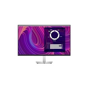 Dell P3223DE - LED-skærm - 31.5 - 2560 x 1440 QHD @ 60 Hz - IPS - 350 cd/m² - 1000:1 - 5 ms - HDMI, DisplayPort, USB-C - sort - TAA-kompatibel - med 3 års Advanced Exchange Basic Warranty