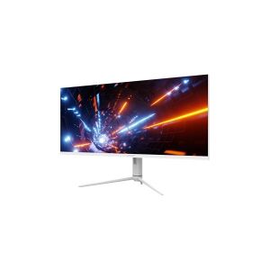 LC Power LC-M40-UWQHD-144 - LED-skærm - 40 - 3440 x 1440 UWQHD @ 144 Hz - ADS-IPS - 400 cd/m² - 1200:1 - HDR600 - 4 ms - 2xHDMI, DisplayPort, USB-C - hvid