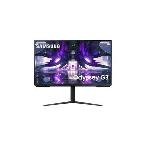 Samsung Odyssey G3 S32AG324NU - LED-skærm - 32 - 1920 x 1080 Full HD (1080p) @ 165 Hz - VA - 250 cd/m² - 3000:1 - 1 ms - HDMI, DisplayPort - sort