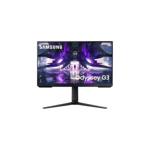 Samsung Odyssey G3 S24AG304NR - LED-skærm - gaming - 24 - 1920 x 1080 Full HD (1080p) @ 144 Hz - VA - 250 cd/m² - 3000:1 - 1 ms - HDMI, DisplayPort - sort