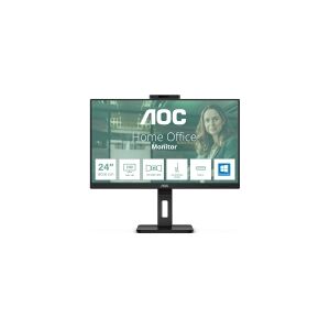 AOC 24P3CW, 60,5 cm (23.8), 1920 x 1080 pixel, Fuld HD, LED, 4 ms, Sort