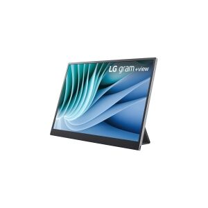 LG Electronics LG gram +view 16MR70 - LED-skærm - 16 - bærbar - 2560 x 1600 WQXGA - IPS - 350 cd/m² - 1200:1 - 2xUSB-C - sølv