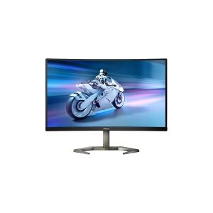 Philips 27M1C5200W - Evnia 5000 Series - LED-skærm - gaming - kurvet - 27 - 1920 x 1080 Full HD (1080p) @ 240 Hz - VA - 300 cd/m² - 3000:1 - 0.5 ms - 2xHDMI, DisplayPort - sort med tekstur