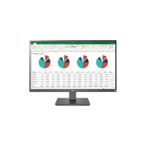 LG Electronics LG 27UK670P-B - LED-skærm - 27 - 3840 x 2160 4K @ 60 Hz - AH-IPS - 300 cd/m² - 1000:1 - 5 ms - 2xHDMI, DisplayPort, USB-C - mørk antracit