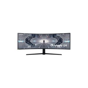 Samsung Odyssey G9 C49G94TSSP - QLED-monitor - kurvet - 49 - 5120 x 1440 Dual Quad HD @ 240 Hz - VA - 1000 cd/m² - 2500:1 - DisplayHDR 1000 - 1 ms - HDMI, 2xDisplayPort - sort