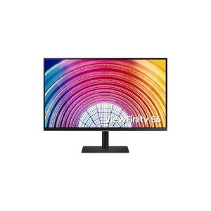 Samsung S32A600NAU - S60A Series - LED-skærm - 32 - 2560 x 1440 QHD @ 75 Hz - VA - 300 cd/m² - 3000:1 - HDR10 - 5 ms - HDMI, DisplayPort - sort