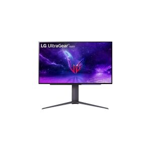 LG Electronics LG UltraGear 27GR95QE-B - OLED-monitor - gaming - 27 (26.5 til at se) - 2560 x 1440 QHD @ 240 Hz - 1000 cd/m² - HDR10 - 0.03 ms - 2xHDMI, DisplayPort