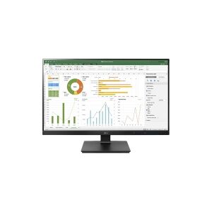 LG Electronics LG 27BN65YP-B - LED-skærm - 27 - 1920 x 1080 Full HD (1080p) @ 75 Hz - IPS - 250 cd/m² - 1000:1 - 5 ms - HDMI, DVI, DisplayPort - højtalere - mat sort