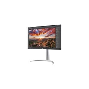 LG Electronics LG 27UP85NP-W - LED-skærm - 27 - 3840 x 2160 4K @ 60 Hz - IPS - 400 cd/m² - 1200:1 - DisplayHDR 400 - 5 ms - 2xHDMI, DisplayPort, USB-C - højtalere