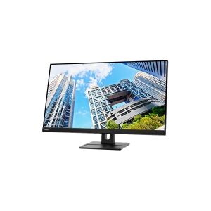 Lenovo ThinkVision E28u-20 - LED-skærm - 28 - 3840 x 2160 4K @ 60 Hz - IPS - 300 cd/m² - 1000:1 - HDR10 - 4 ms - 2xHDMI, DisplayPort - højtalere - ravnsort