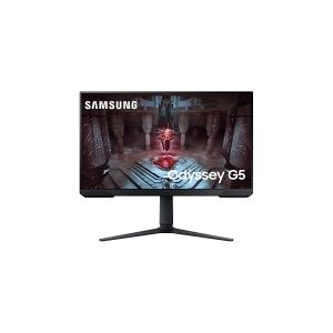 Samsung Odyssey G5 S27CG510EU - G51C Series - LED-skærm - 27 - 2560 x 1440 QHD @ 165 Hz - VA - 300 cd/m² - 3000:1 - HDR10 - 1 ms - 2xHDMI, DisplayPort - sort