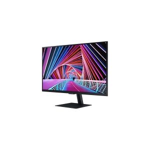 Samsung ViewFinity S7 S27A704NWP - S70A series - LCD-skærm - 27 - 3840 x 2160 4K @ 60 Hz - IPS - 300 cd/m² - 1000:1 - HDR10 - 5 ms - HDMI, DisplayPort - sort