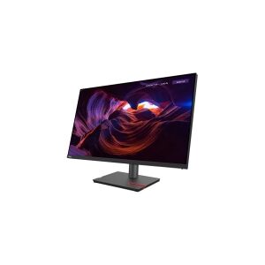 Lenovo ThinkVision P32p-30 - LED-skærm - 31.5 - 3840 x 2160 4K - IPS - 350 cd/m² - 1000:1 - 4 ms - HDMI, DisplayPort, USB - ravnsort - Campus