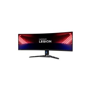 Lenovo Legion R45w-30 - LED-skærm - kurvet - 45 (44.5 til at se) - 5120 x 1440 @ 165 Hz - VA - 500 cd/m² - 3000:1 - 1 ms - HDMI, DisplayPort, USB-C - højtalere - sort C