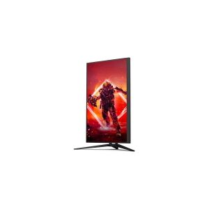 AOC AGON AG275QZN - AG5 Series - LED-skærm - gaming - 27 - 2560 x 1440 QHD @ 240 Hz - VA - 400 cd/m² - 3000:1 - DisplayHDR 400 - 1 ms - 2xHDMI, 2xDisplayPort - sort, rød