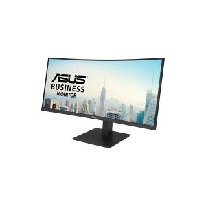 ASUS VA34VCPSN - LED-skærm - kurvet - 34 - 3440 x 1440 @ 100 Hz - VA - 300 cd/m² - 3000:1 - 4 ms - HDMI, DisplayPort, USB-C - højtalere - sort