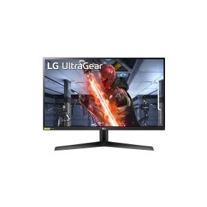 LG Electronics LG UltraGear 27GN800P-B - LED-skærm - gaming - 27 - 2560 x 1440 QHD @ 144 Hz - IPS - 350 cd/m² - 1000:1 - HDR10 - 1 ms - 2xHDMI, DisplayPort