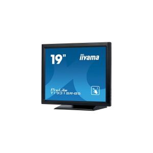 iiyama ProLite T1931SAW-B5 - LED-skærm - 19 - berøringsskærm - 1280 x 1024 - TN - 250 cd/m² - 1000:1 - 5 ms - HDMI, VGA, DisplayPort - højtalere - mat sort