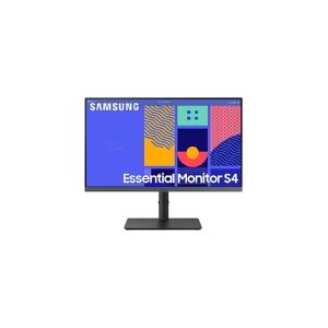 Samsung S24C430GAU - S43GC Series - LED-skærm - 24 - 1920 x 1080 Full HD (1080p) @ 100 Hz - IPS - 250 cd/m² - 1000:1 - 4 ms - HDMI, VGA, DisplayPort - sort