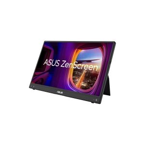 ASUS ZenScreen MB16AHV - LED-skærm - 15.6 - bærbar - 1920 x 1080 Full HD (1080p) @ 60 Hz - IPS - 250 cd/m² - 800:1 - 5 ms - Mini HDMI, 2xUSB-C - sort