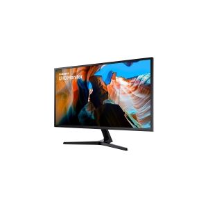 Samsung U32J590UQP - UJ59 Series - LED-skærm - 32 (31.5 til at se) - 3840 x 2160 4K @ 60 Hz - VA - 270 cd/m² - 3000:1 - 4 ms - 2xHDMI, DisplayPort - mørkeblå/gå