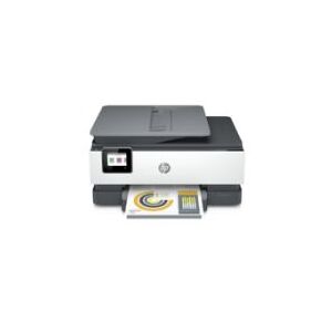HP Officejet Pro 8022e All-in-One - Multifunktionsprinter - farve - blækprinter - Legal (216 x 356 mm) (original) - A4/Legal (medie) - op til 13 spm (kopiering) - op til 20 spm (udskriver) - 225 ark - 33.6 Kbps - USB 2.0, LAN, Wi-Fi(n) - HP Instant Ink-ko