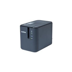 Brother PT-P950NW - Etiketprinter - termo transfer - Rulle (3,6 cm) - 360 x 720 dpi - op til 60 mm/sek. - USB 2.0, LAN, Wi-Fi(n) - cutter
