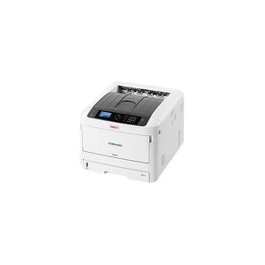 OKI C824dn - Printer - farve - Duplex - LED - A3 - 1200 x 600 dpi - op til 26 spm (mono) / op til 26 spm (farve) - kapacitet: 400 ark - USB 2.0, Gigabit LAN, USB 2.0 vært