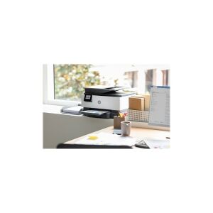 HP Officejet Pro 9010 All-in-One - Multifunktionsprinter - farve - blækprinter - Legal (216 x 356 mm) (original) - A4/Legal (medie) - op til 21 spm (kopiering) - op til 22 spm (udskriver) - 250 ark - USB 2.0, LAN, Wi-Fi(n), USB vært - HP Instant Ink-kompa