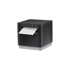 Star Micronics Star mC-Print3 MCP31 LB BK E+U - Kvitteringsprinter - direkte termisk - Rulle (8 cm) - 203 dpi - op til 250 mm/sek. - USB, LAN, Bluetooth, USB vært, Lightning - skærer - sort