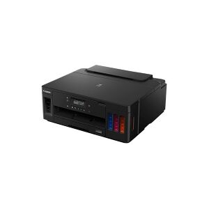 Canon PIXMA G5050 - Printer - farve - Duplex - blækprinter - kan genopfyldes - A4/Legal - op til 13 ipm (mono) / op til 6.8 ipm (farve) - kapacitet: 350 ark - USB 2.0, LAN, Wi-Fi(n)