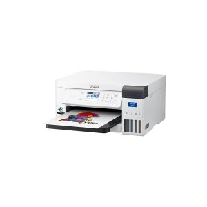 Epson SureColor SC-F100 - Printer - farve - farvesublimering - A4 - 600 x 1200 dpi - kapacitet: 150 ark - USB 2.0, LAN, Wi-Fi