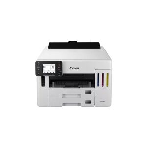 Canon MAXIFY GX5550 - Printer - farve - Duplex - blækprinter - ITS - A4/Legal - 600 x 1200 dpi - op til 24 ipm (mono) / op til 15.5 ipm (farve) - kapacitet: 600 ark - USB 2.0, LAN, Wi-Fi(n)