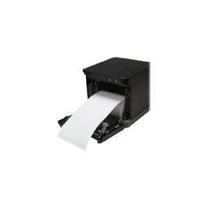 Star Micronics Star mC-Print3 MCP30 BK E+U - Kvitteringsprinter - direkte termisk - Rulle (8 cm) - 203 dpi - op til 250 mm/sek. - USB, LAN - skærer - sort