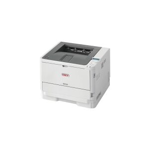 OKI B512dn - Printer - S/H - Duplex - LED - A4/Legal - 1200 x 1200 dpi - op til 45 spm - kapacitet: 630 ark - USB 2.0, Gigabit LAN