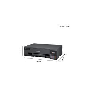 Epson L18050 - Printer - farve - piezoelektrisk ink-jet - ITS - A3 - 5760 x 1440 dpi - op til 8 spm (mono) / op til 8 spm (farve) - kapacitet: 100 ark - Wi-Fi(n)