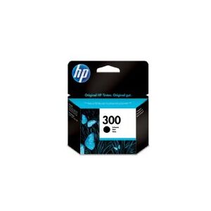 HP 300 - 4 ml - sort - original - blister - blækpatron - for Deskjet D2563, D5560, F2480, F4213, F4580  ENVY 100 D410, 11X D411, 120  Photosmart C4680