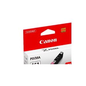 Canon CLI-551M XL - 11 ml - Højtydende - magenta - original - blækbeholder - for PIXMA iP8750, iX6850, MG5550, MG5650, MG5655, MG6450, MG6650, MG7150, MG7550, MX725, MX925