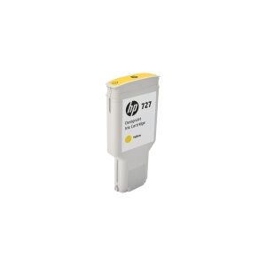 HP 727 - 300 ml - høj kapacitet - gul - original - DesignJet - blækpatron - for DesignJet T1500, T1530, T2500, T2530, T920, T930