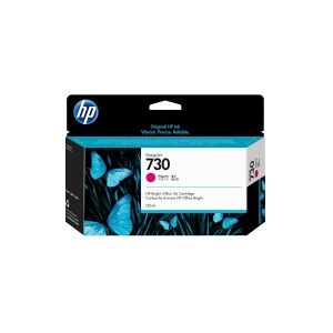 HP 730 - 130 ml - magenta - original - DesignJet - blækpatron - for DesignJet SD Pro MFP, T1600, T1600dr, T1700, T1700dr, T1708, T1708dr, T2600, T2600dr