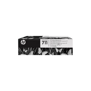 HP 711 - Sort, gul, cyan, magenta - printhoved - for DesignJet T100, T120, T120 ePrinter, T125, T130, T520, T520 ePrinter, T525, T530